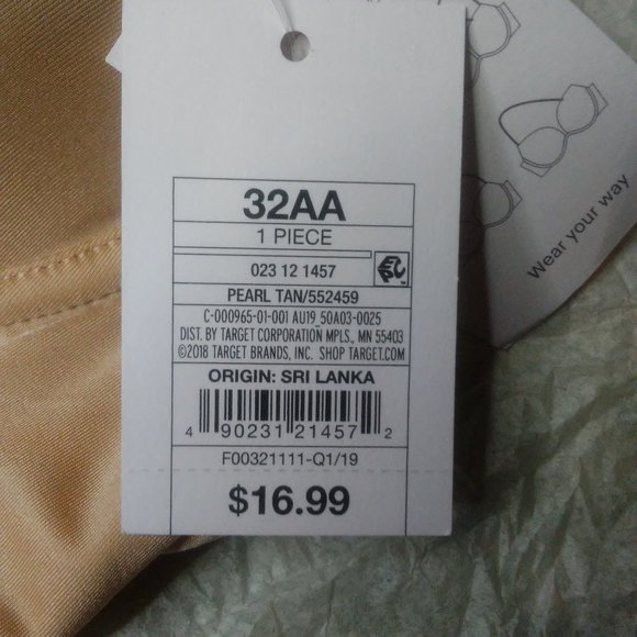 Lot of 3 Auden Bras (Size 32AA) - NWT - Picture 8 of 14